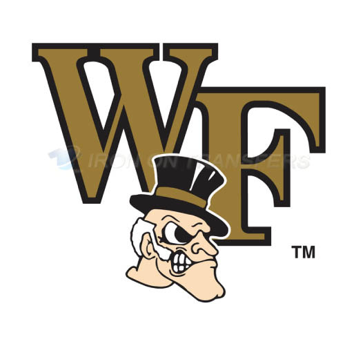 Wake Forest Demon Deacons Logo T-shirts Iron On Transfers N6875 - Click Image to Close